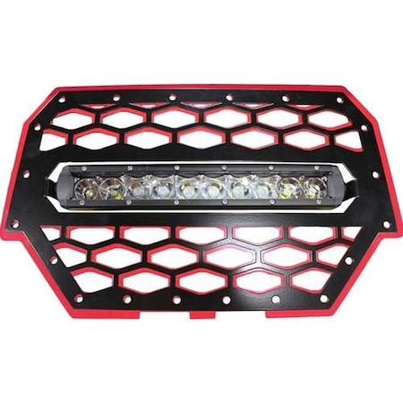 Polaris RZR 9001000 Red Grille LED 10 Light Bar Kit